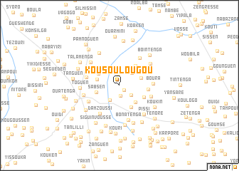 map of Kousoulougou