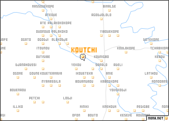 map of Koutchi