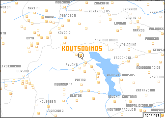 map of Koutsodímos