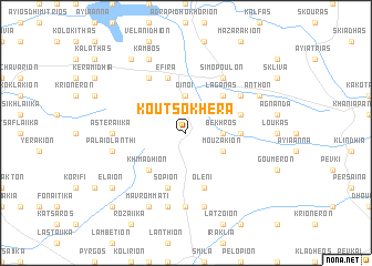 map of Koutsokhéra