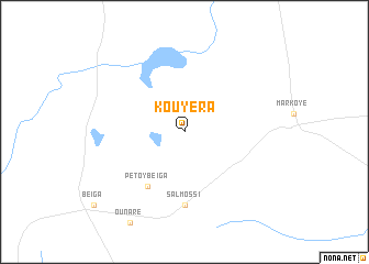 map of Kouyéra