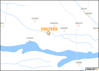 map of Kouzera