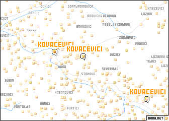 map of (( Kovačevići ))