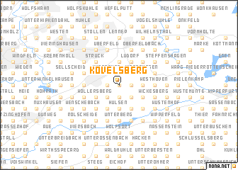 map of Kovelsberg