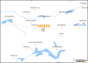 map of Kovero
