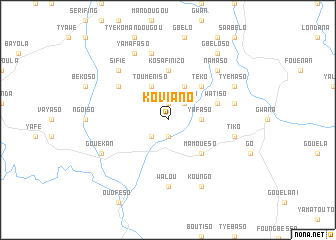 map of Koviano