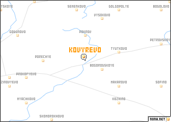 map of Kovyrevo