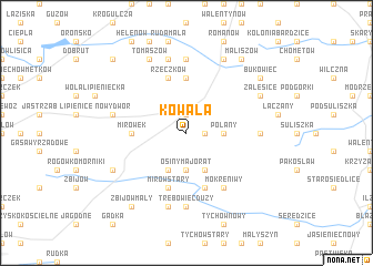 map of Kowala