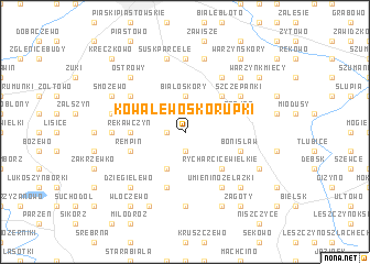 map of Kowalewo Skorupki