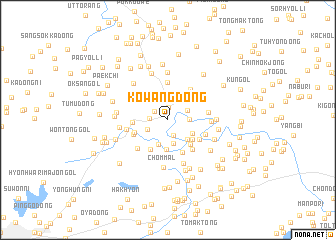 map of Kowang-dong