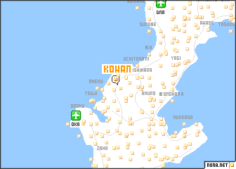 map of Kowan