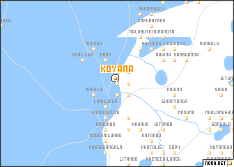map of Koyana