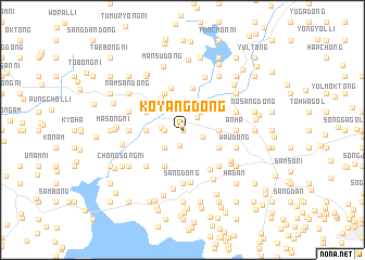 map of Koyang-dong