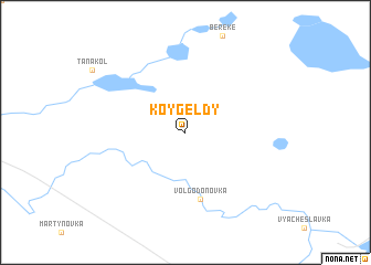map of Koygel\