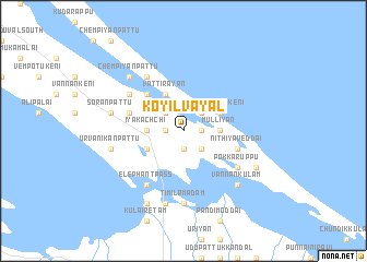 map of Koyilvayal