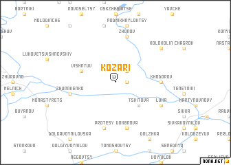 map of Kozari