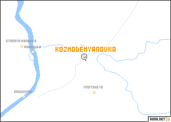 map of Koz\