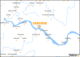 map of Kpakiama