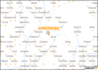 map of Kpanpanbu