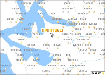 map of Kpantogli