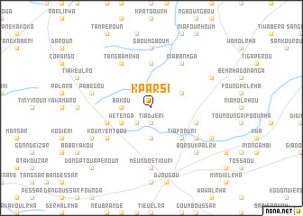 map of Kparsi