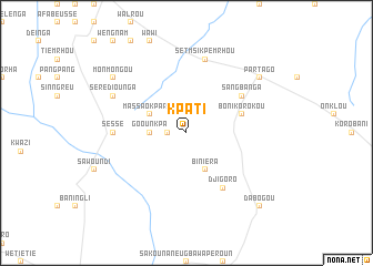 map of Kpati