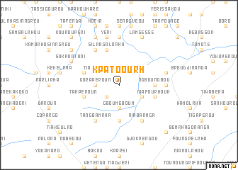 map of Kpatoourh