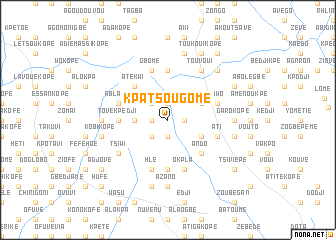 map of Kpatsougomé