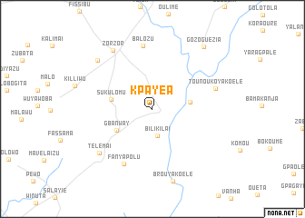 map of Kpayea