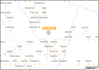 map of Kpéréa