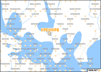 map of Kpevikpo
