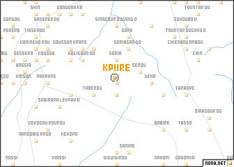 map of Kpiiré