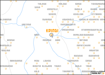 map of Kpindi