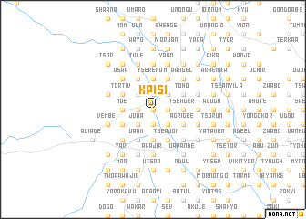 map of Kpisi