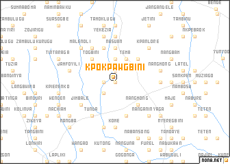 map of Kpokpawgbini