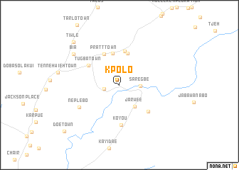 map of Kpolo