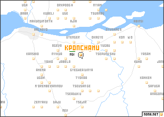 map of Kponch Amu