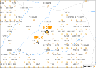 map of Kpor