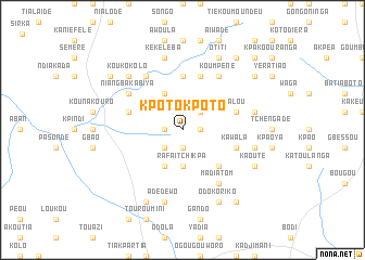 map of Kpotokpoto