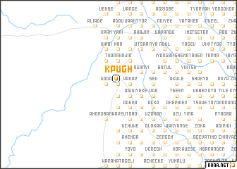 map of Kpugh