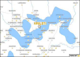 map of Kpuloti