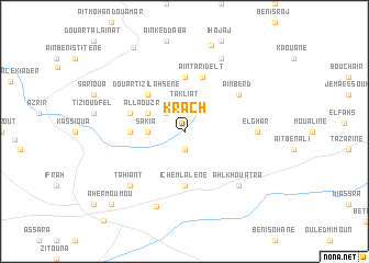 map of Krach