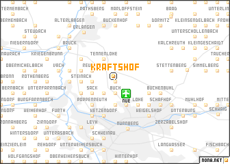 map of Kraftshof