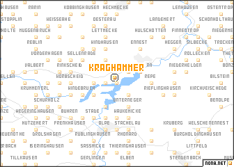 map of Kraghammer