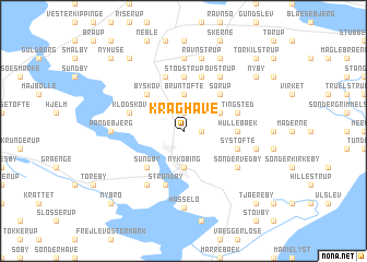 map of Kraghave