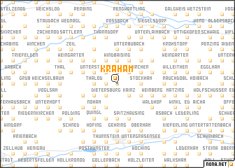 map of Kraham