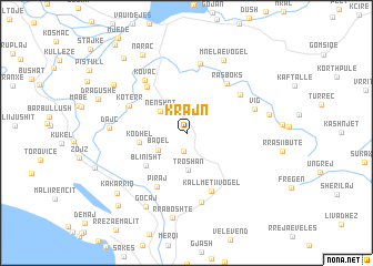 map of Krajn