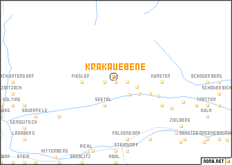 map of Krakauebene
