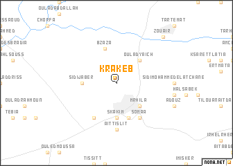 map of Krakeb