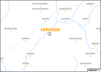 map of Krakosua